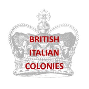 BRITISH ITALIAN COLONIES
