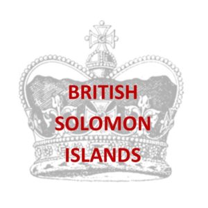 BRITISH SOLOMON ISLANDS