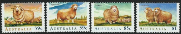 AUSTRALIA - 1989 'SHEEP IN AUSTRALIA' Set of 4 MNH [8904]