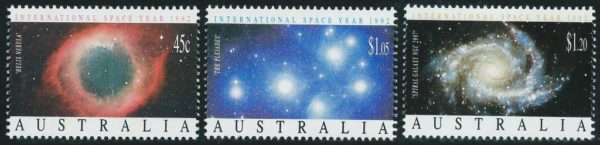 AUSTRALIA - 1992 'INTERNATIONAL SPACE YEAR' Set of 3 MNH [B7420]