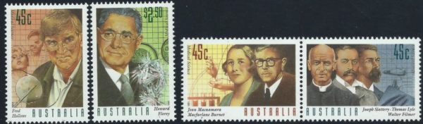 AUSTRALIA - 1995 'MEDICAL SCIENTISTS' Set of 4 MNH [E6256]