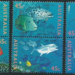 AUSTRALIA - 1995 'WORLD DOWN UNDER' Set of 6 MNH [8458]