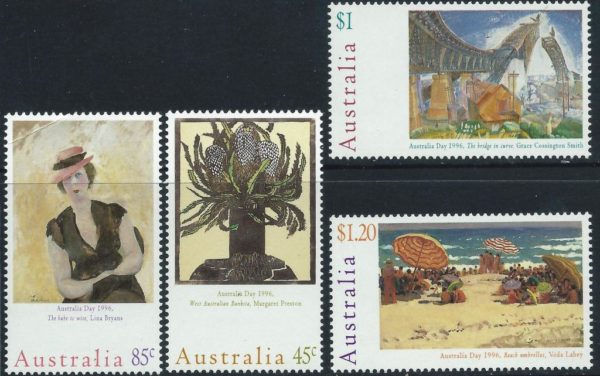 AUSTRALIA - 1996 'AUSTRALIA DAY' Set of 4 MNH [E9505]