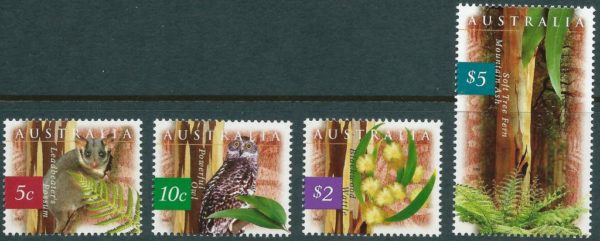 AUSTRALIA - 1996 'NATURE OF AUSTRALIA' Set of 4 MNH [B4092]