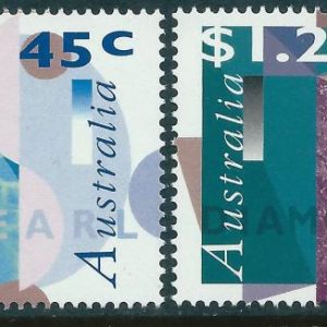 AUSTRALIA - 1996 'DIAMONDS & PEARLS' Pair MNH [E2915]