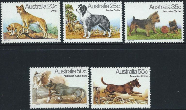 AUSTRALIA – 1980 ‘DOGS OF AUSTRALIA’ Set of 5 MNH SG729-733 [8362 ...