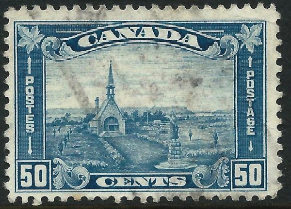 CANADA - 1930 KGV 50c 'BLUE' GU SG302 Cv £17 [A2975]