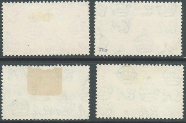 NEWFOUNDLAND - 1935 KGV 'SILVER JUBILEE' Omnibus FU SG250-253 Cv £38 [A4721]