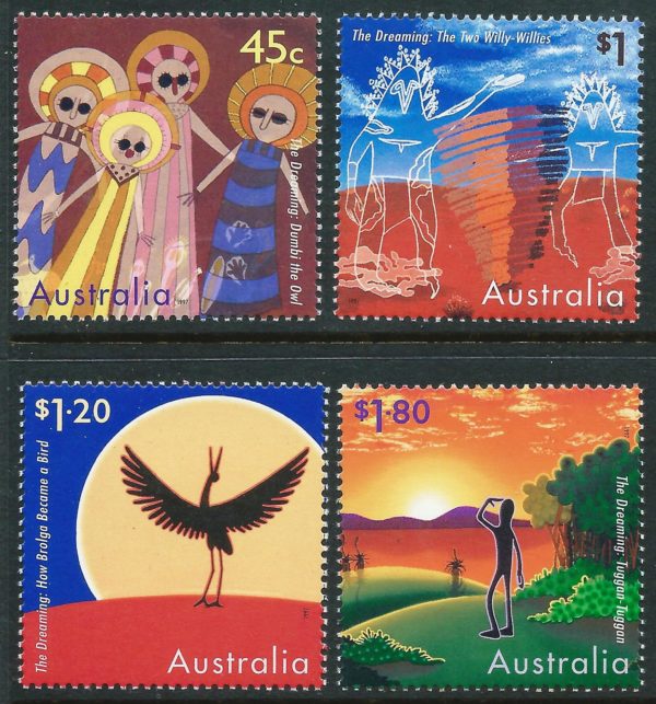 AUSTRALIA - 1997 'THE DREAMING' Set of 4 MNH [B4414]