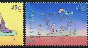 AUSTRALIA - 1998 'LEUNIG'S TEAPOT OF TRUTH' Set of 5 MNH [B2764]