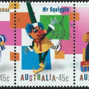 AUSTRALIA - 1999 'CHILDREN'S TV CHARACTERS' Strip of 5 MNH [B7406]