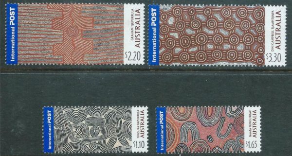 AUSTRALIA - 2003 'ART OF PAPUNYA TULA' Set of 4 MNH [E5722]