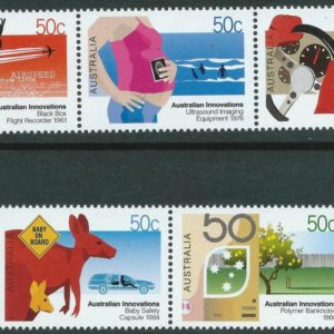 AUSTRALIA - 2004 'AUSTRALIAN INNOVATIONS' Set of 5 MNH [E5765]