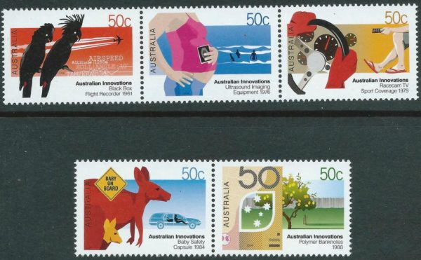 AUSTRALIA - 2004 'AUSTRALIAN INNOVATIONS' Set of 5 MNH [E5765]