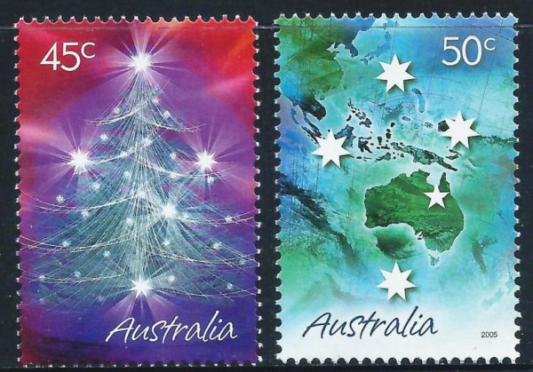 AUSTRALIA - 2005 'MARKING THE OCCASION' Issue II pair MNH [B9394]