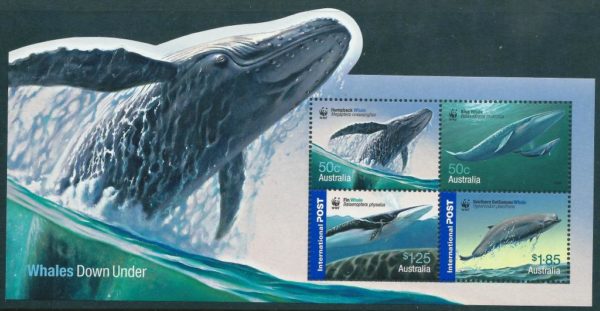 AUSTRALIA - 2006 'WHALES DOWN UNDER' Miniature Sheet MNH [D6939]