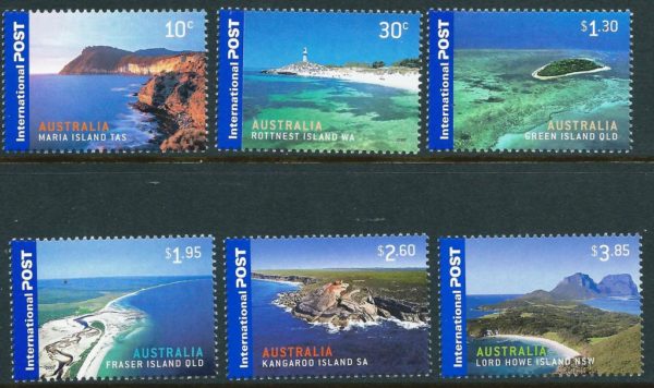 AUSTRALIA - 2007 'ISLAND JEWELS' Set of 6 MNH [B5321]