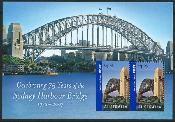 AUSTRALIA - 2007 'SYDNEY HARBOUR BRIDGE - 75th Anniversary' Miniature Sheet MNH [E2150]