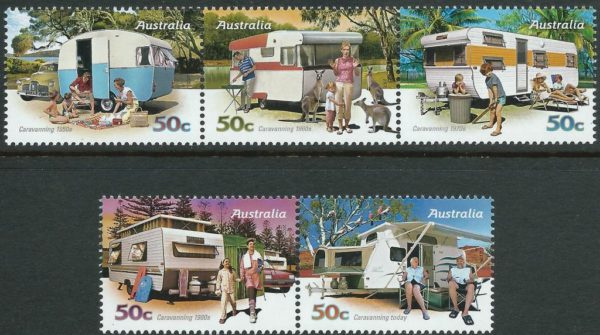 AUSTRALIA - 2007 'CARAVANNING IN AUSTRALIA' Set of 5 MNH [D8753]