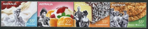 AUSTRALIA - 2009 'NOT JUST DESSERTS' Strip of 4 MNH [D0864]