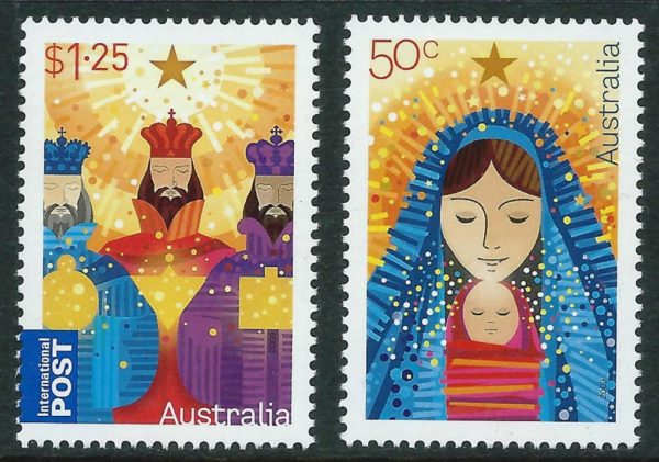 AUSTRALIA - 2009 'CHRISTMAS' Pair MNH [A4828]