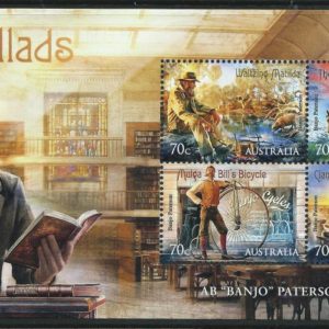 AUSTRALIA - 2014 'BUSH BALLADS' Miniature Sheet MNH [D4298]