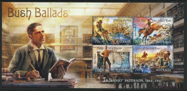 AUSTRALIA - 2014 'BUSH BALLADS' Miniature Sheet MNH [D4298]