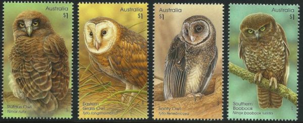 AUSTRALIA - 2016 'OWLS - GUARDIAN OF THE NIGHT' Set of 4 MNH [D2837]