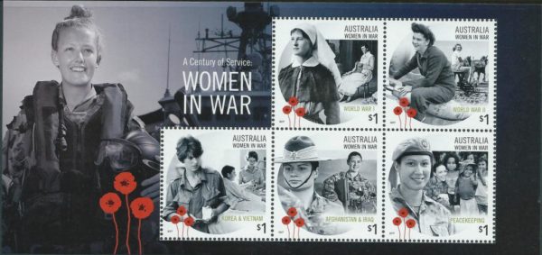 AUSTRALIA - 2017 'WOMEN IN WAR' Miniature Sheet MNH [D8311]