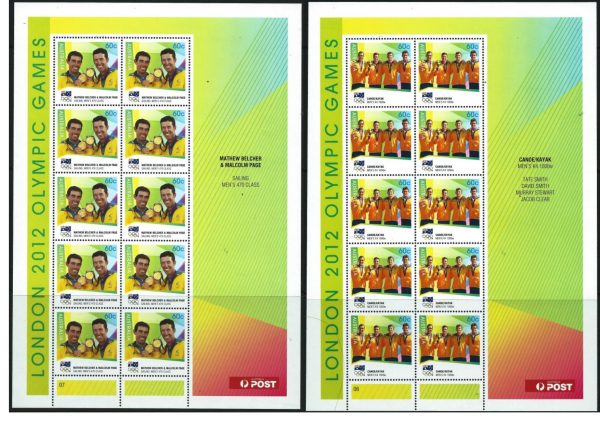 AUSTRALIA - 2016 'OLYMPIC GOLD MEDALLISTS' Set of 7 Sheetlets MNH [D3225]
