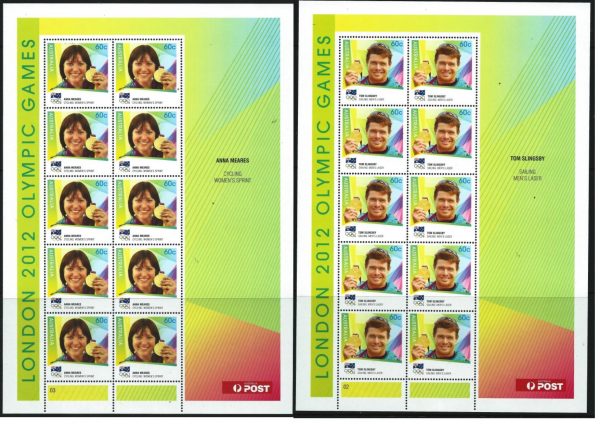 AUSTRALIA - 2016 'OLYMPIC GOLD MEDALLISTS' Set of 7 Sheetlets MNH [D3225]