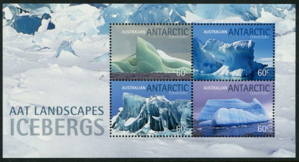 AAT - 2011 'LANDSCAPES - ICEBERGS' Miniature Sheet MNH [E6672]