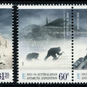 AAT - 2013 'CENTENARY of AUSTRALASIAN ANTARCTIC EXPEDITION' Set of 5 MNH [F0700]