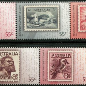 AUSTRALIA - 2009 'AUSTRALIA'S FAVOURITE STAMPS' Set of 5 MNH [B9959]