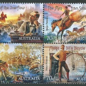 AUSTRALIA - 2014 'BUSH BALLADS' Block of 4 MNH [E4071]