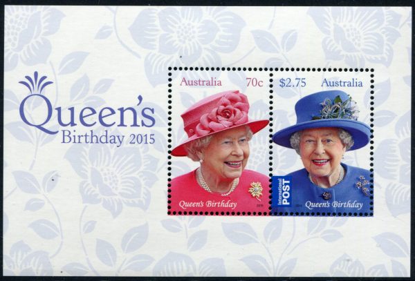 AUSTRALIA - 2015 'QEII BIRTHDAY' Miniature Sheet MNH [D4030]