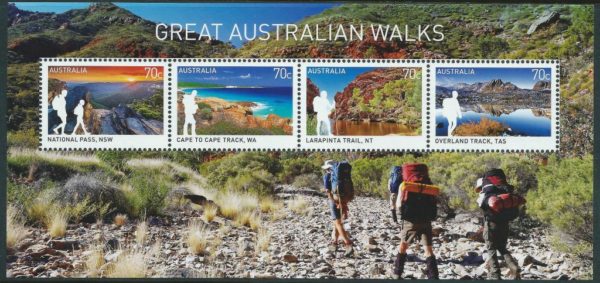 AUSTRALIA - 2015 'GREAT AUSTRALIAN WALKS' Miniature Sheet MNH [E6946]