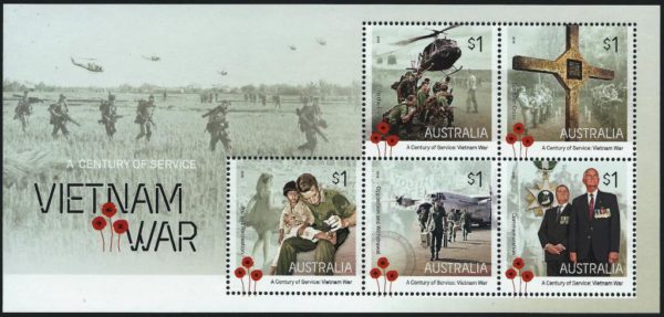 AUSTRALIA - 2016 'CENTENARY OF SERVICE - VIETNAM WAR' Miniature Sheet MNH [D9587]