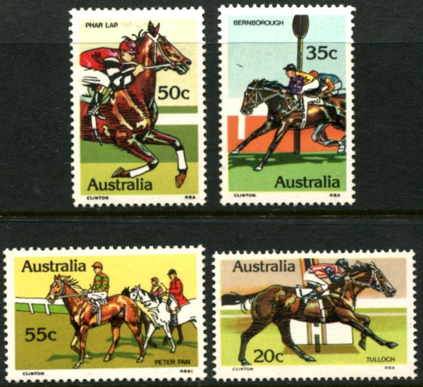 AUSTRALIA - 1978 'RACEHORSES' Set of 4 MNH [E8951]