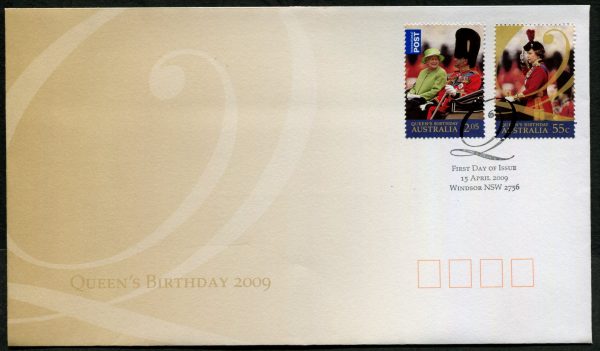 AUSTRALIA - 2009 'QUEEN'S BIRTHDAY' First Day Cover [E0647]