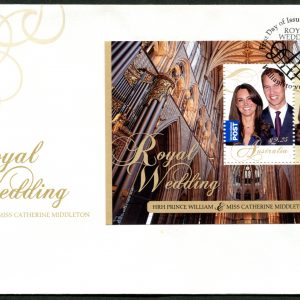 AUSTRALIA - 2011 'ROYAL WEDDING - HRH Prince William & Catherine Middleton' First Day Cover [C1315]