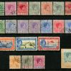BAHAMAS - 1938 KGVI Set to £1 'BLUE-GREEN & BLACK' VFU SG149-60 Cv £90 [B1286]