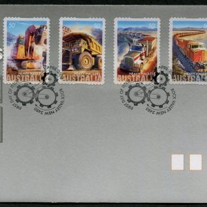 AUSTRALIA - 2008 'HEAVY HAULERS' First Day Cover [C1254]