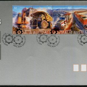 AUSTRALIA - 2008 'HEAVY HAULERS' First Day Cover [C1255]