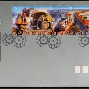 AUSTRALIA - 2008 'HEAVY HAULERS' First Day Cover [C1256]