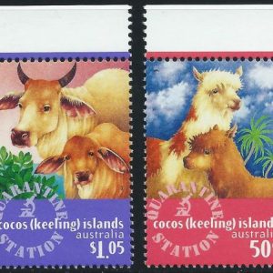 COCOS (KEELING) ISLANDS - 1996 'QUARANTINE STATION' Set of 4 MNH [A0856]