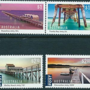 AUSTRALIA - 2017 'AUSTRALIAN JETTIES' Set of 4 MNH [B9359]
