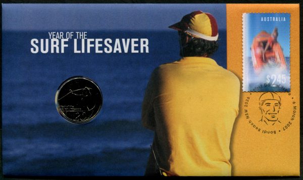 AUSTRALIA - 2007 'YEAR OF THE SURF LIFESAVER' PNC/First Day Cover [D4171]