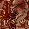 AUSTRALIA - 1918 KGV Single Wmk 1½d 'RED-BROWN' SG59var FU CV $35 [B2364]