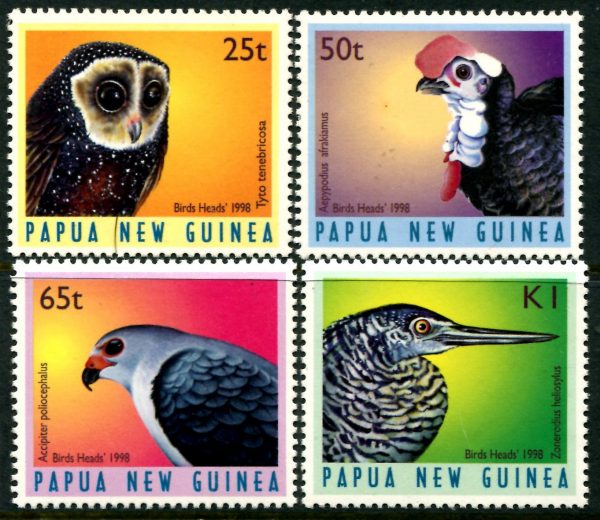 PAPUA NEW GUINEA - 1998 'BIRDS' Set of 4 MNH [E5481]